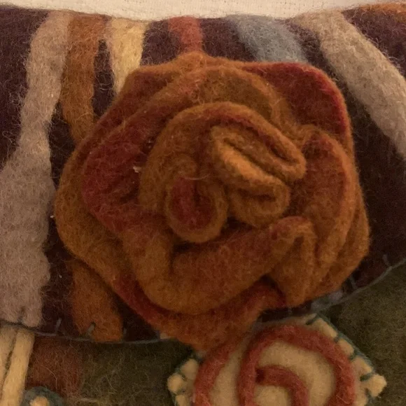 NEW Anthropologie Rising Tide handmade wool purse - Picture 5 of 16